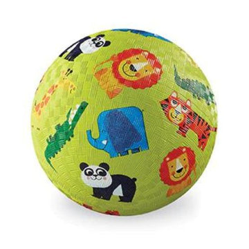 Crocodile Creek 5" Playground Ball Jungle Animals