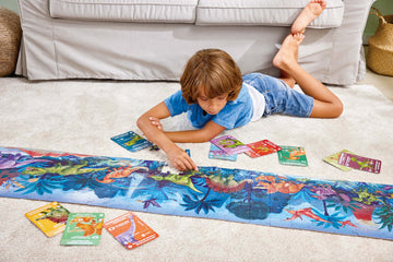 Hape 200pc Dinosaur Puzzle Glowing 1.5m