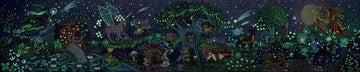 Hape 200pc Magic Forest Puzzle Glowing 1.5m