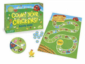 Peaceable Kingdom Cooperative Game - Count Your Chickens