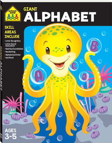 School Zone Giant Workbooks - Alphabet