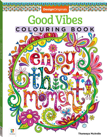 Design Originals Colouring & Activity Book Series 2 Good Vibes
