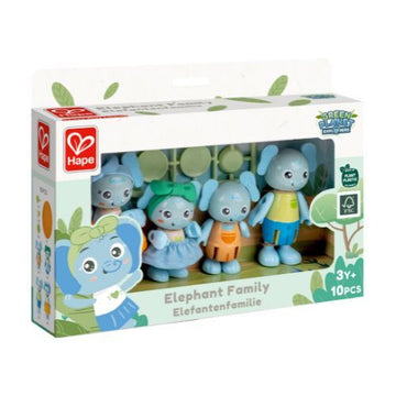 Hape Green Planet Elephant family