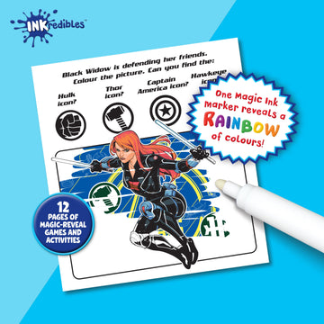 Inkredibles Avengers Magic Ink Pictures