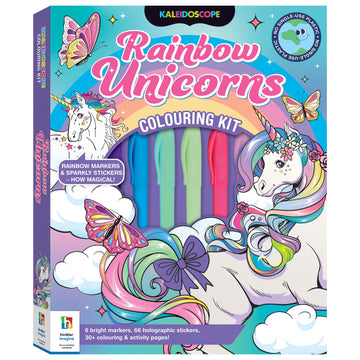 Kaleidoscope Colouring Kit Rainbow Unicorns