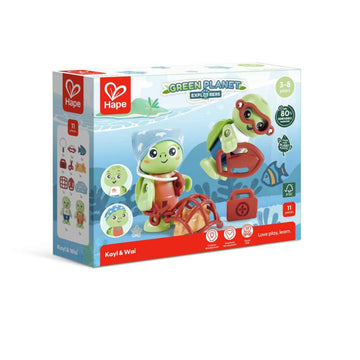 Hape Green Planet Explorers Kayl & Wai