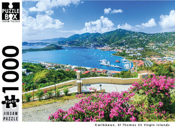 Premium Cut 1000 Piece Jigsaw Puzzle: St Thomas US Virgin Island