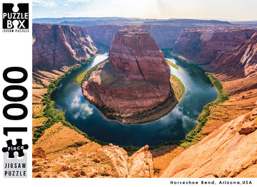 Premium Cut 1000 Piece Jigsaw Puzzle: Horseshoe Bend, Arizona