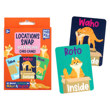 NZ Te Reo Snap Game Locations 40 Cards