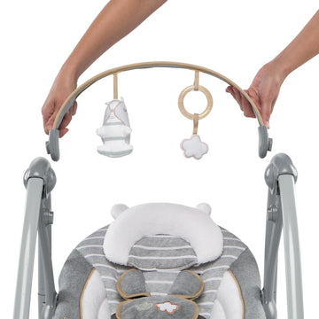 Ingenuity Boutique Collection Swing N Go Portable Swing  Bella Teddy