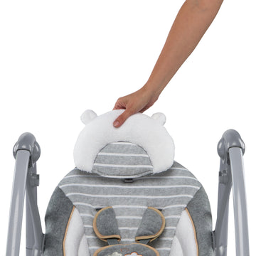 Ingenuity Boutique Collection Swing N Go Portable Swing  Bella Teddy