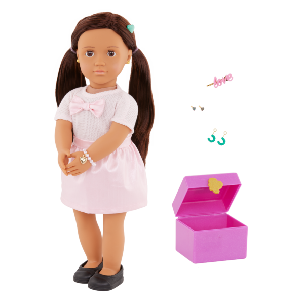 Our Generation  16" Luggage on Wheels The Toy Wagon