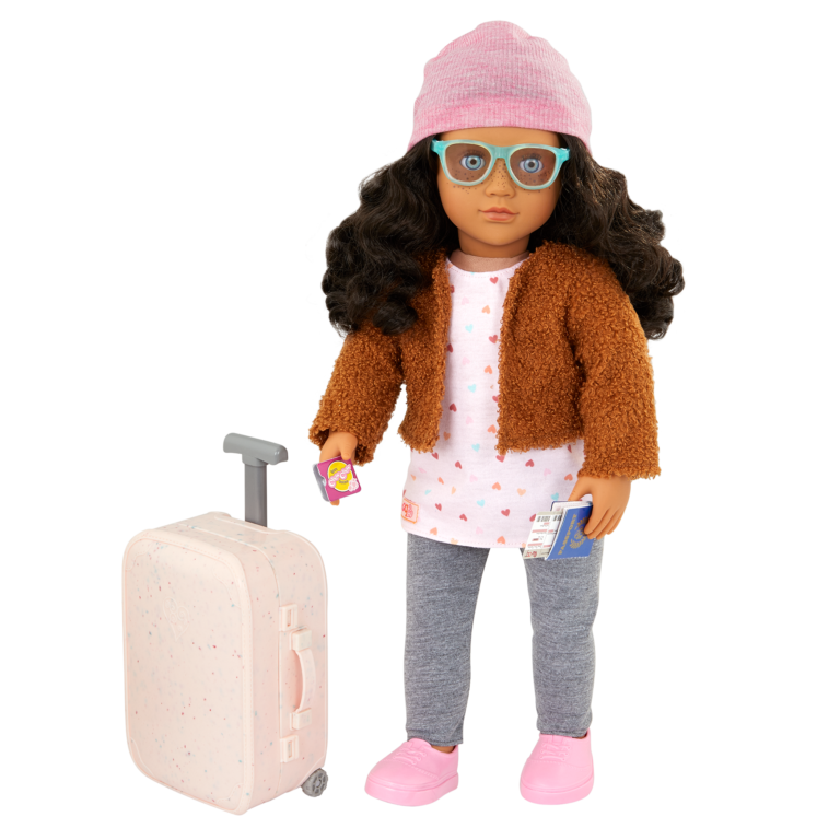 Delilah, 18-inch Camping Doll