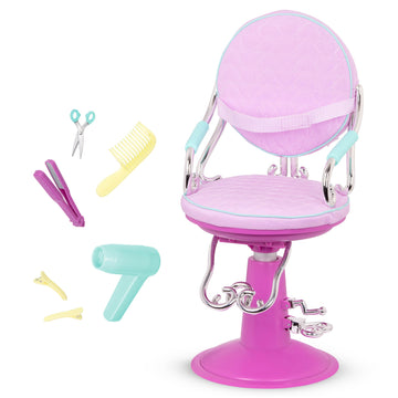 Our Generation Accessory - Purple Salon Chair