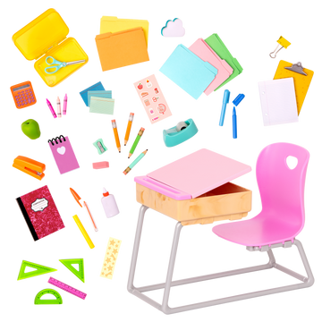 Our Generation Accessory Set - Student Desk Set