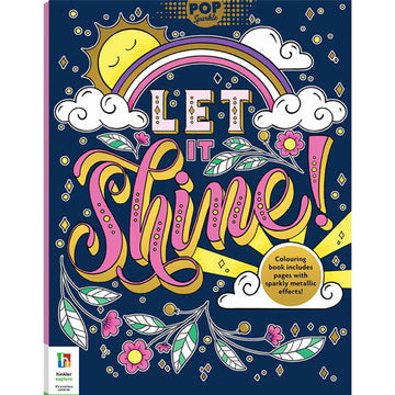 Pop Sparkle Let it Shine Colouring Book - The Toy Wagon