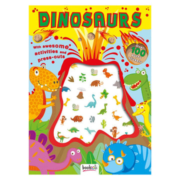 Puffy Sticker Windows Dinosaurs - The Toy Wagon