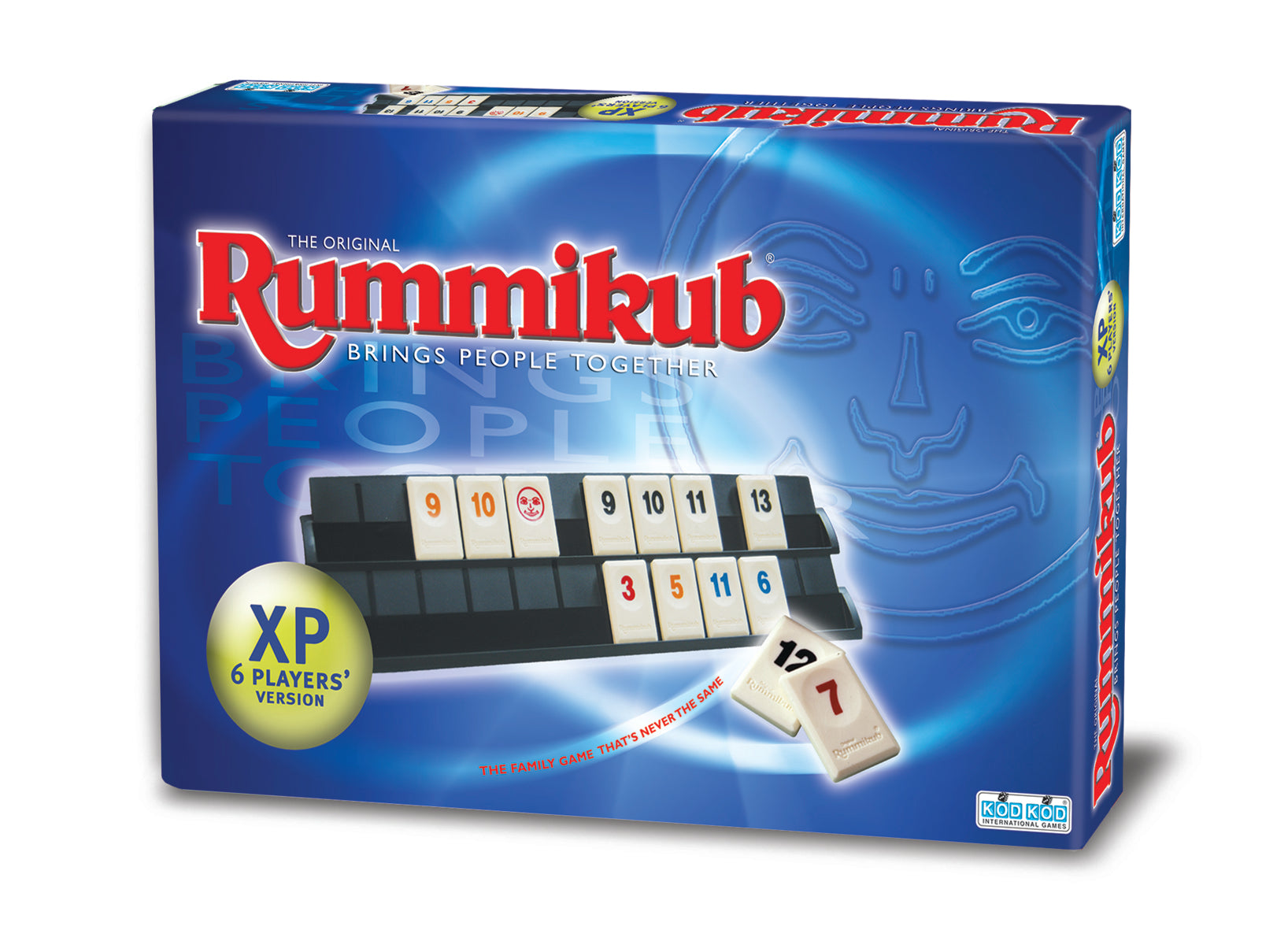 Rummikub XP is a 6 players version of Rummikub.