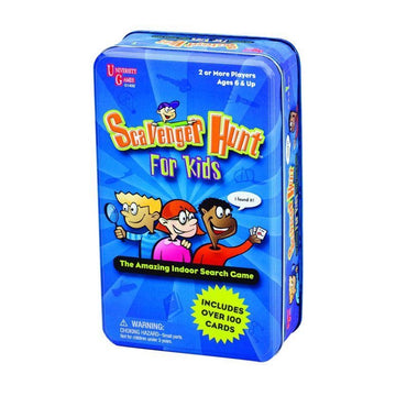 University Games Scavenger Hunt for Kids Tin