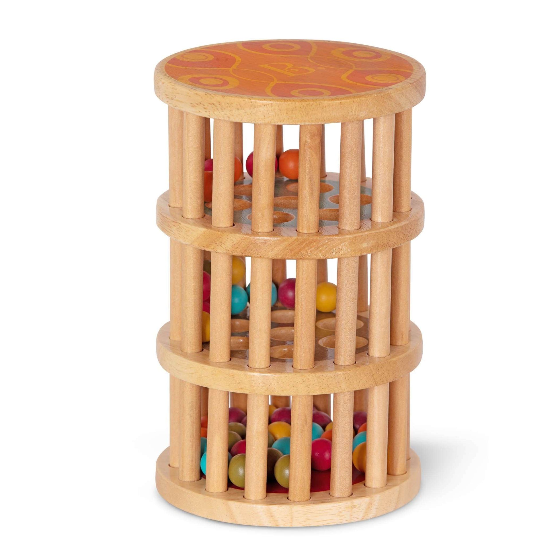 B. A-MAZE Rain Rush Wooden Rolling Bead Maze