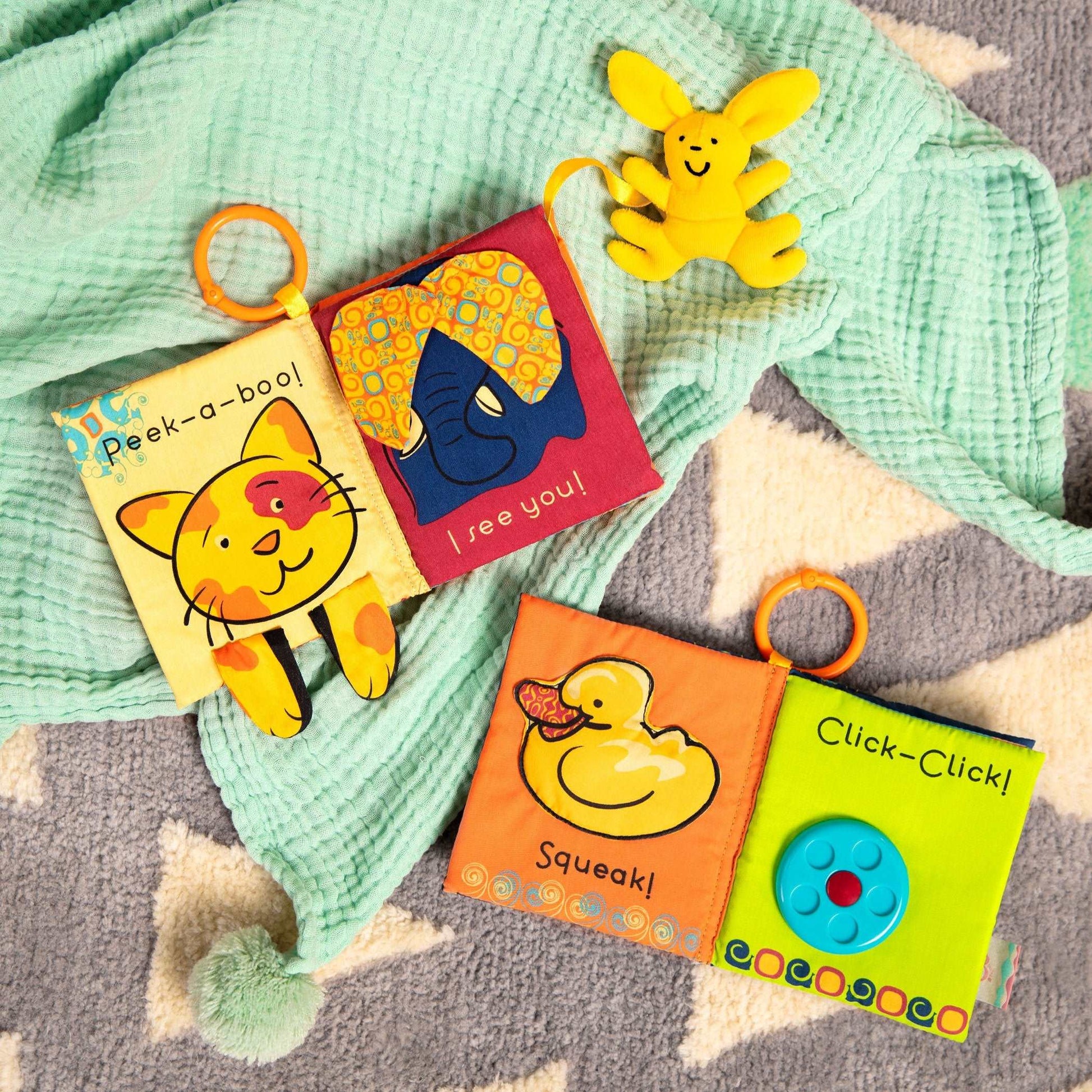 B. Peek-A-Books B. Heard + B. Seen The Toy Wagon