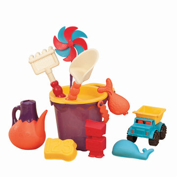 B. Ready Beach Bag Set Tomato The Toy Wagon