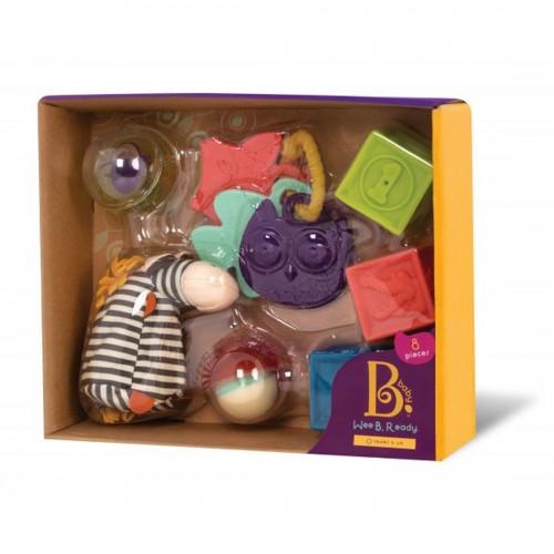 B. Wee B. Ready Playtime Set The Toy Wagon