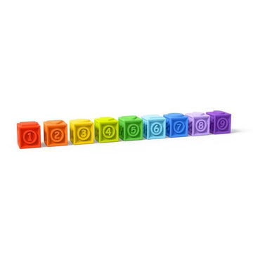 Bright Starts KaleidoCubes 9 Stack & Squeeze Blocks The Toy Wagon