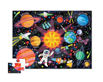 Crocodile Creek 36pc Floor Puzzle Space Explorer The Toy Wagon