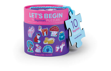 Crocodile Creek 2pc Lets Begin Canister Unicorn The Toy Wagon