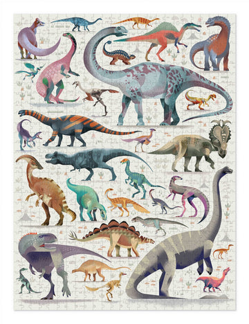 Crocodile Creek 750pc Family Puzzle World of Dinosaurs The Toy Wagon