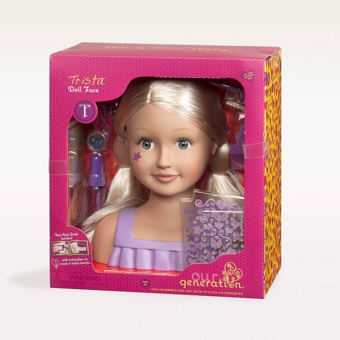 Our Generation Doll Bust - Blonde - The Toy Wagon