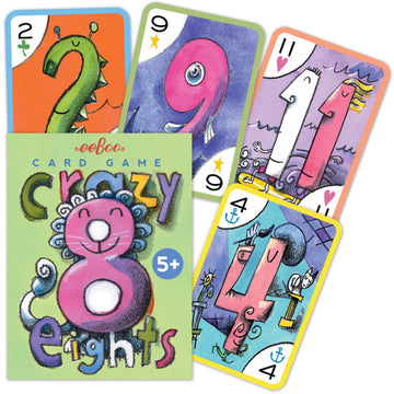 eeBoo Playing Cards Crazy Eight