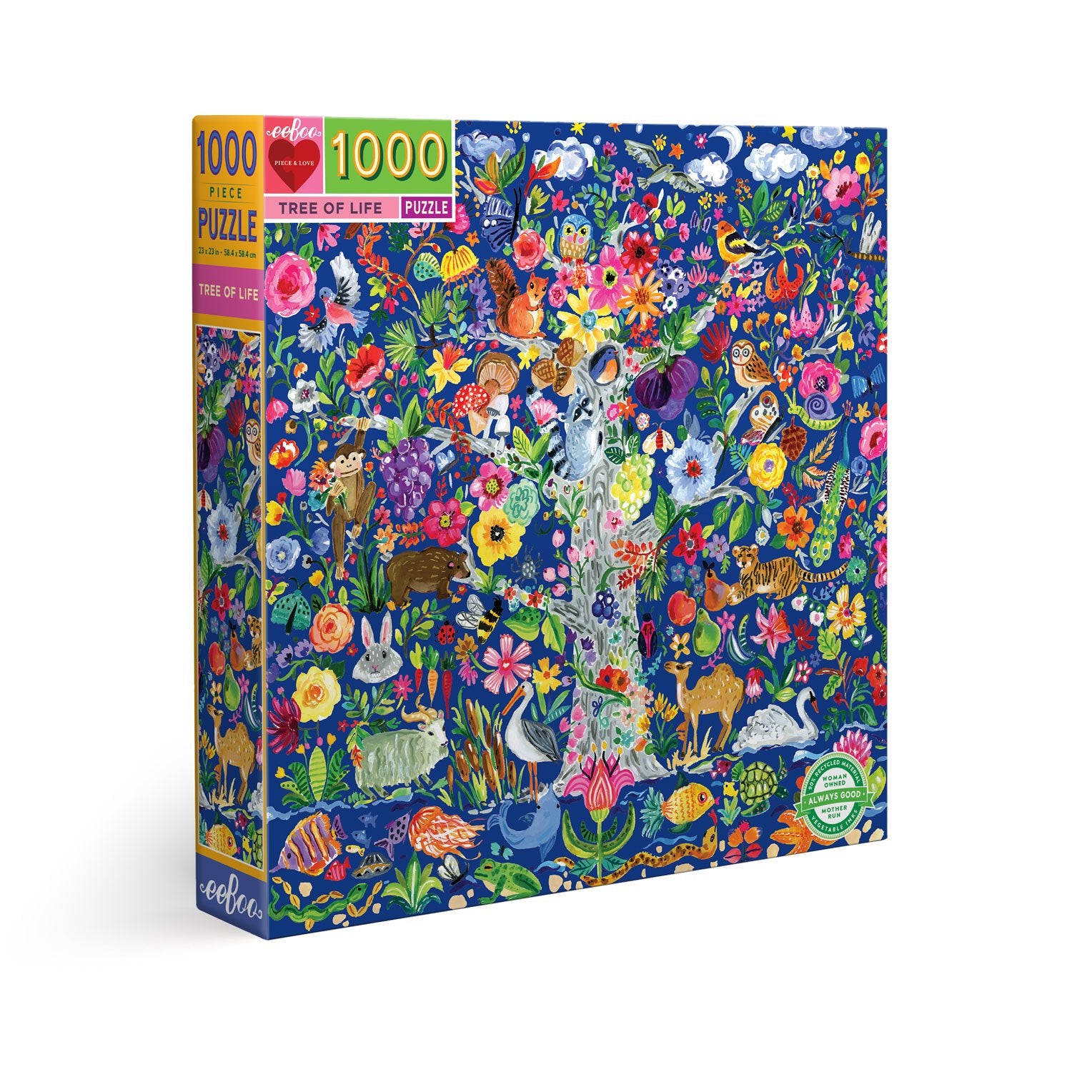 eeBoo 1000pc Puzzle Tree of Life The Toy Wagon