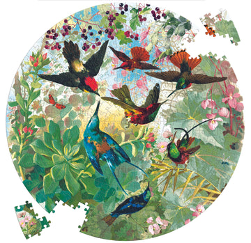 eeBoo 500pc Puzzle Hummingbirds Rd The Toy Wagon
