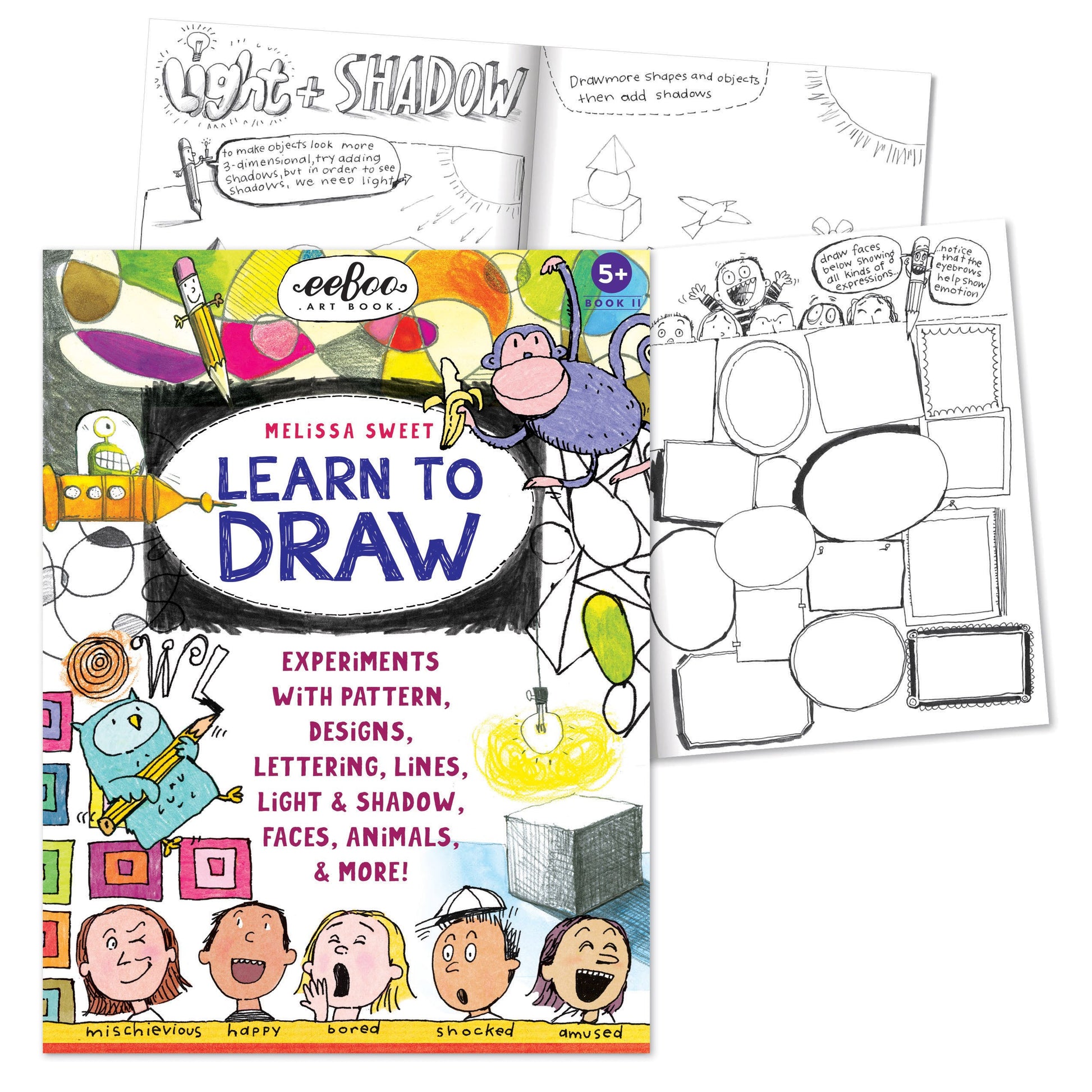 eeBoo Art Book 2 - Drawing with Melissa Sweet The Toy Wagon