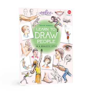 eeBoo Art Book 4 - Learn to Draw People The Toy Wagon