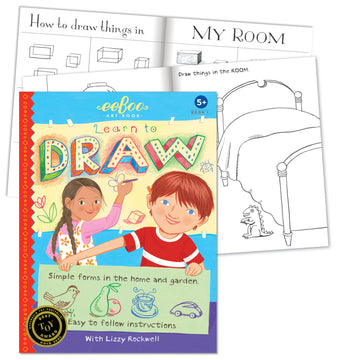 eeBoo Art Books 1 - Learn to Draw Simple Forms The Toy Wagon