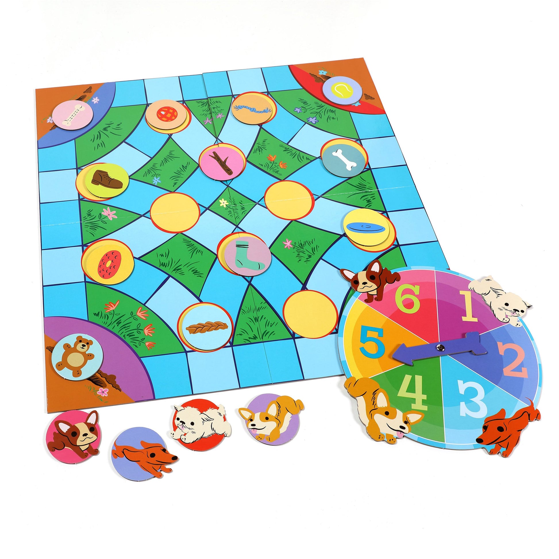 eeBoo Board Game PuPink Poppyy Fuffle The Toy Wagon