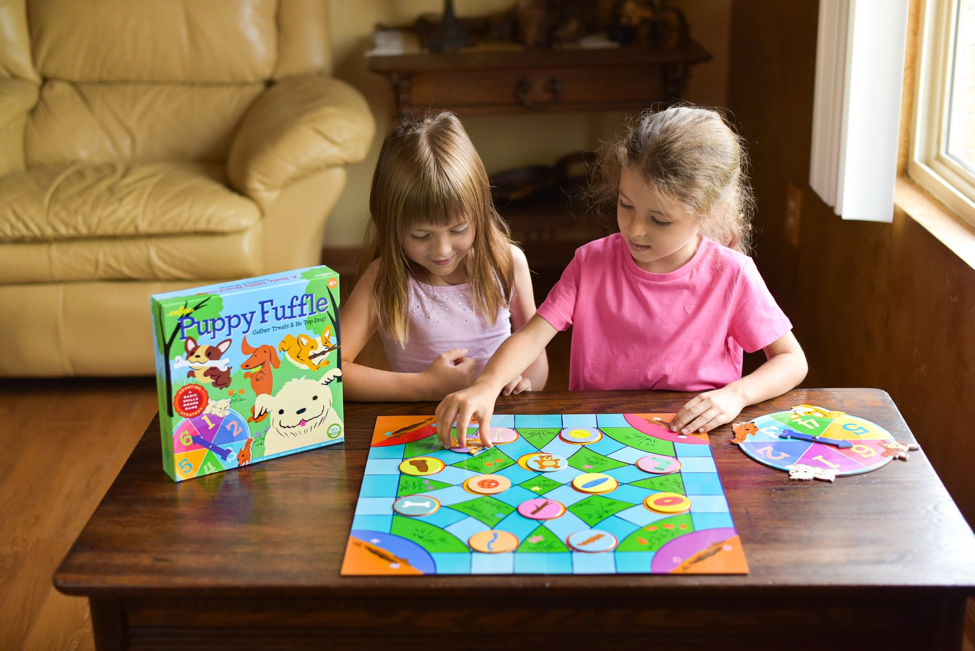 eeBoo Board Game PuPink Poppyy Fuffle The Toy Wagon