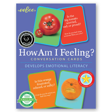 eeBoo Flashcards How am I Feeling Hardbox The Toy Wagon