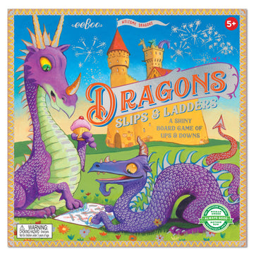 eeBoo Game Dragons Slips & Ladders The Toy Wagon