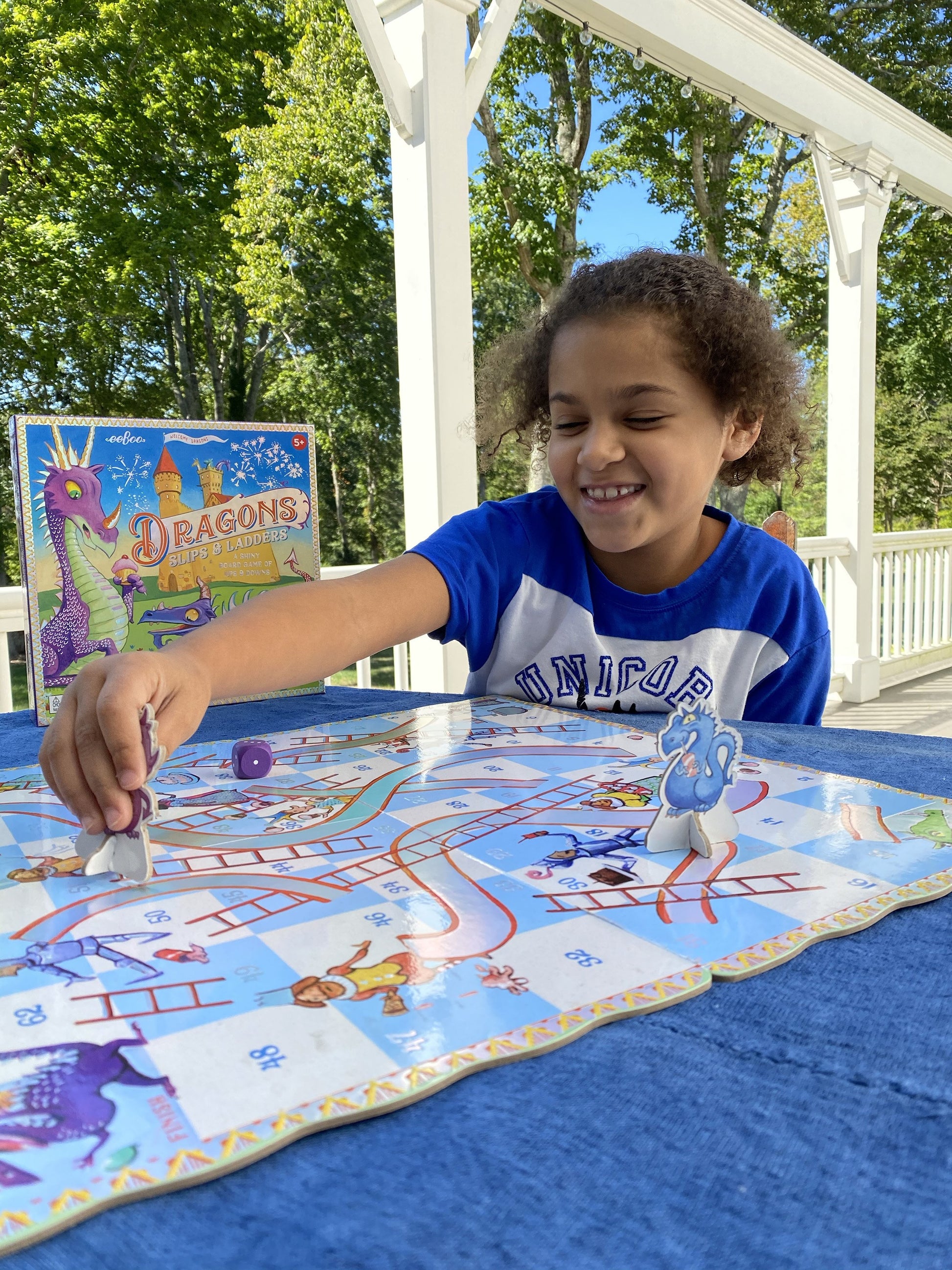 eeBoo Game Dragons Slips & Ladders The Toy Wagon