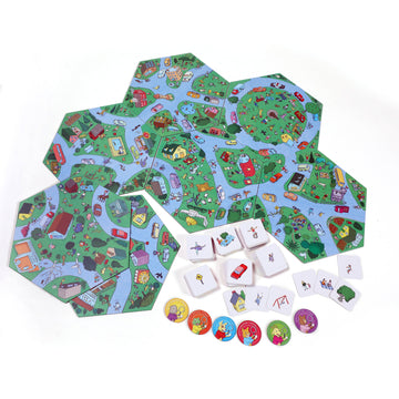 eeBoo Game Spottington The Toy Wagon