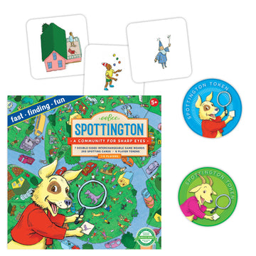 eeBoo Game Spottington The Toy Wagon