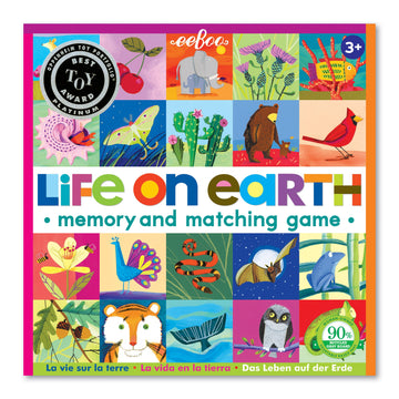 eeBoo Matching Game Life on Earth E The Toy Wagon