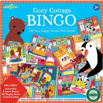 eeBoo Bingo Cozy Cottage The Toy wagon