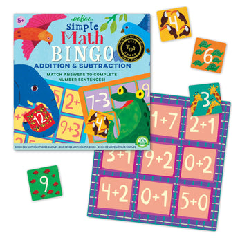eeBoo Simple Math Bingo The Toy Wagon
