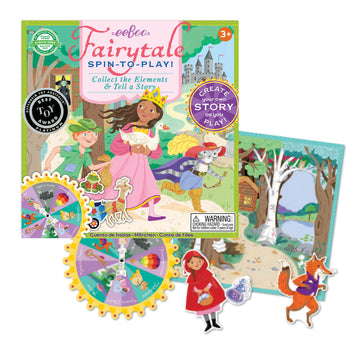 eeBoo Spinner Game Fairytale The Toy Wagon