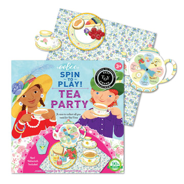 eeBoo Spinner Game Tea Party The Toy Wagon